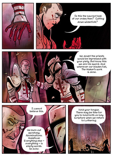 Dragon Age: Начало - Комикс от Penny Arcade "Охота на ведьм" (завершен) Dragon Age: Начало - Комикс от Penny Arcade "Охота на ведьм" (завершен)